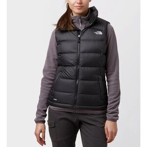 The North Face Nuptse 2 Gilet 700 Fill Black Goose Down Puffer Vest Women's XS
